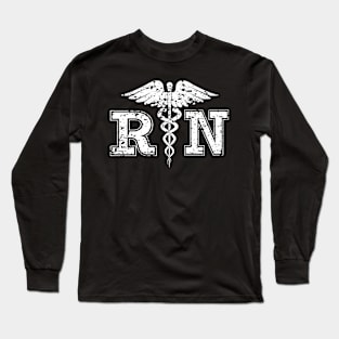 Rn Registered Nurse For Nurses Long Sleeve T-Shirt